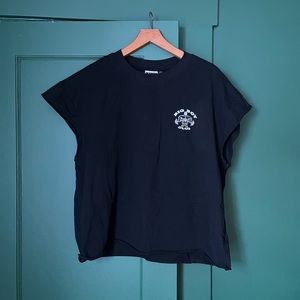 YIWO, yeah I work out, crop top, muscle shirt